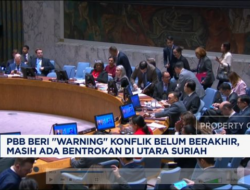 “Konflik Suriah: Peringatan PBB, Assad Tumbang, Tapi Masih Berlanjut”