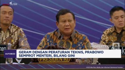 Prabowo Geram: Menteri Bergairah Ajukan Peraturan Teknis