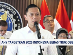 AHY Targetkan Indonesia Bebas Truk Obesitas 2026