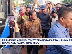 Pramono Anung Kritik Subsidi dan Harga Tiket Transjakarta