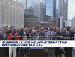 Gubernur Illinois Melawan: Trump Minta Kirim Pasukan