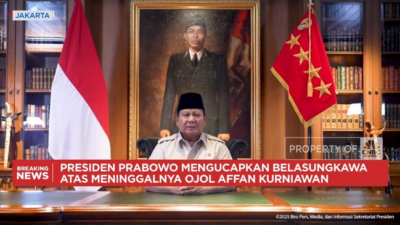 Prabowo Ajak Masyarakat Tenang & Percaya pada Pemerintah