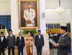 Lantik Menteri Baru Presiden Prabowo pada 17 September