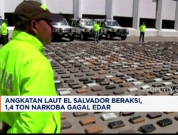 Operasi Angkatan Laut El Salvador: Gagalkan 1,4 Ton Narkoba