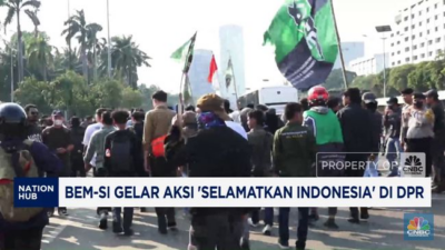 Aksi ‘Selamatkan Indonesia’ BEM SI di DPR: Video Terbaru