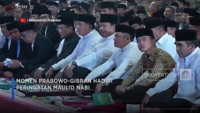 Prabowo dan Gibran Hadiri Peringatan Maulid Nabi: Sebuah Kehadiran Membahagiakan