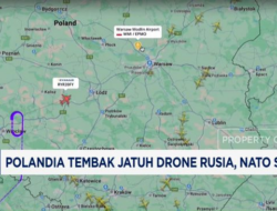 Polandia Menembak Jatuh Drone Rusia, Kesiagaan NATO Tertinggi